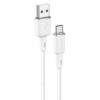 Kabel przewód USB - USB-C 3A 1.2m biały ACEFAST