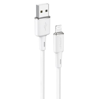 Kabel przewód do iPhone MFI USB - Lightning 2.4A 1.2m biały ACEFAST