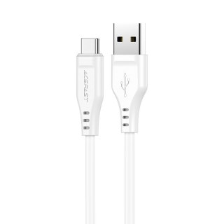 Kabel przewód do telefonu USB - USB-C 3A 1.2m biały ACEFAST