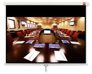 Ekran ścienny ręczny Business 280 (16:10, 270x169cm, powierzchnia biała, matowa) Avtek