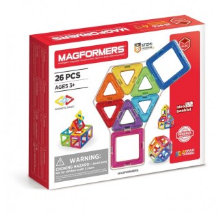 Klocki magnetyczne basic 26 elementów Magformers