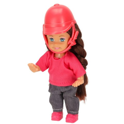 Lalka z konikiem kucykiem dziewczynka zestaw 5 elementów Kik Sp. z o. o. Sp. k.