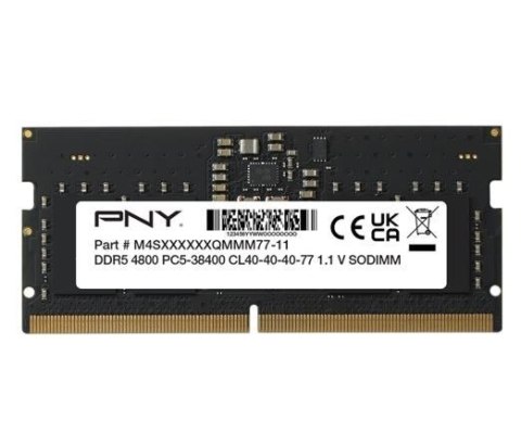 Pamięć 16GB DDR5 4800 SO-DIMM MN16GSD54800-SB PNY