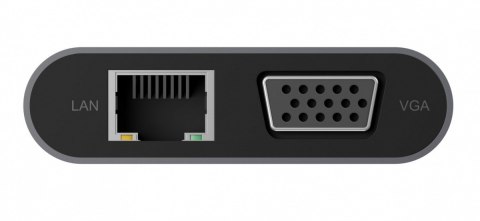 Stacja dokująca IB-DK4040-CPD TYPE-C z dwoma interfejsami wideo IcyBox