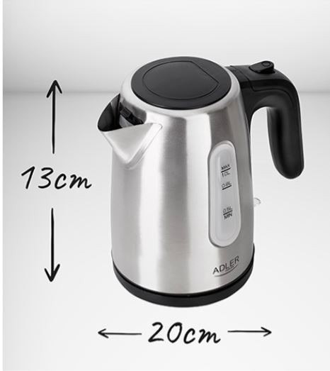 Czajnik metalowy 1l AD 1273 Adler