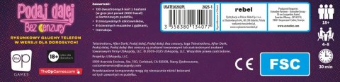 Gra Podaj dalej! Bez cenzury Rebel