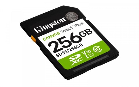 Karta pamięci SD 256GB Canvas Select Plus Gen3 150MB/s Kingston