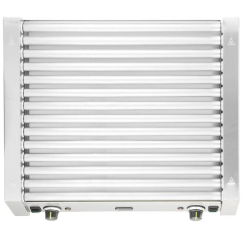Podgrzewacz grill rolkowy do parówek hot-dogów dwustrefowy XL 14 rolek 65 cm 2000 W Hendi