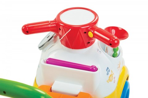 Jeździk Fisher Price Muzyczna Parada żółty Pulio
