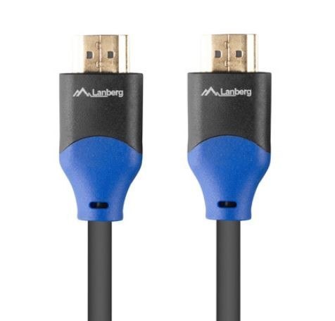Kabel HDMI M/M V2.0 3m 4K pełna miedź czarny BOX Lanberg