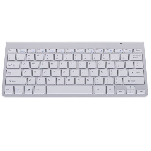 Klawiatura bezprzewodowa Smart TV srebrna Kik Sp. z o. o. Sp. k.