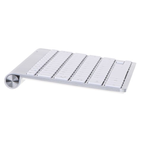 Klawiatura bezprzewodowa Smart TV srebrna Kik Sp. z o. o. Sp. k.