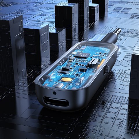 Odbiornik nadajnik Bluetooth mini jack 3.5mm czarny UGREEN