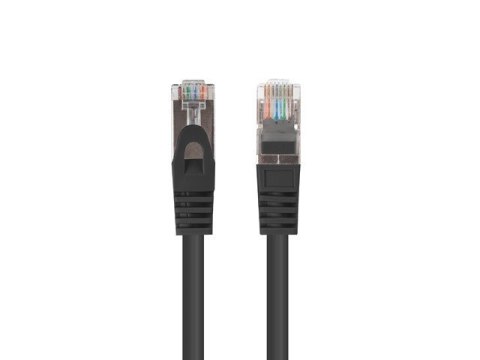 Patchcord kat.6 FTP 5M 10-pak fluke passed czarny Lanberg