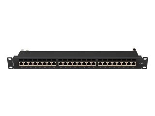 Patchpanel 24 port 1U KAT7 EK. PPS7-1024-B Czarny Lanberg