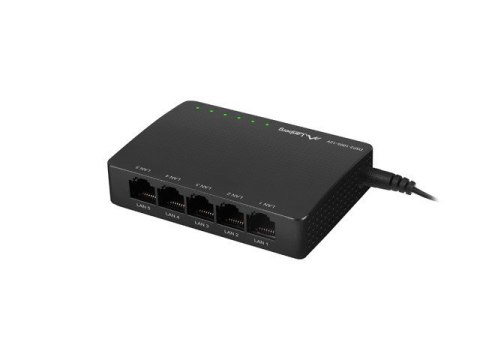Przełącznik 5X 1GB/S GIGABIT 12V Ethernet DSP2-1005-12V Lanberg