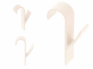 Wieszak haczyk na grzejnik kaloryfer łazienkowy kremowy Kik Sp. z o. o. Sp. k.