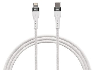 Kabel Typ C - Lightning 1m Biały Tracer