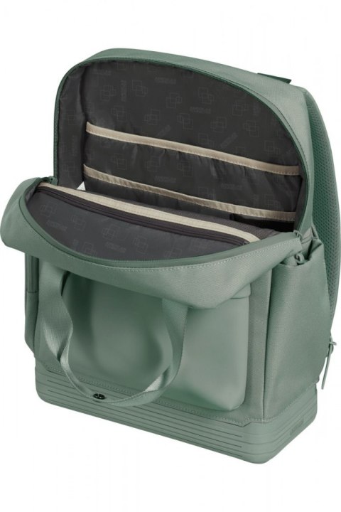 Plecak na laptopa 15 cali Soulpack zielony AMERICAN TOURISTER