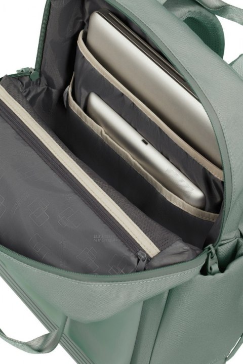 Plecak na laptopa 15 cali Soulpack zielony AMERICAN TOURISTER