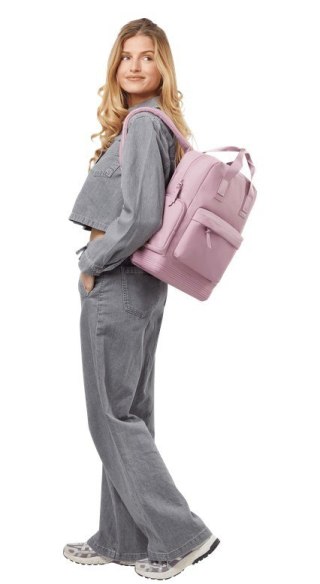 Plecak na laptopa Soulpack 15 cali Różowy AMERICAN TOURISTER