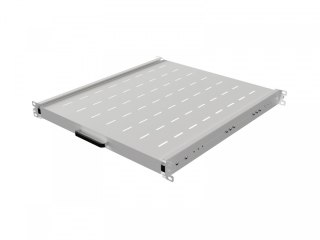 Półka wysuwana do szaf rack 19 cali 500mm szara Lanberg