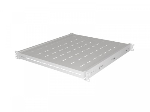 Półka wysuwana do szaf rack 19 cali 500mm szara Lanberg