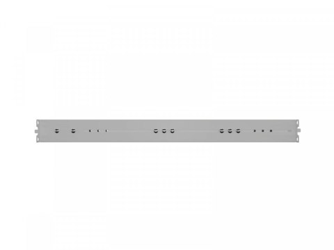 Półka wysuwana do szaf rack 19 cali 500mm szara Lanberg