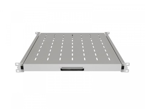 Półka wysuwana do szaf rack 19 cali 500mm szara Lanberg