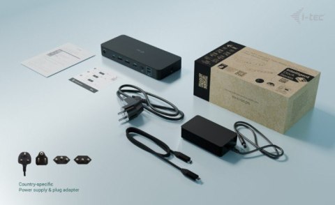 Stacja dokująca USB-C Intelligent Triple Display Docking Station Power Delivery 100W I-tec