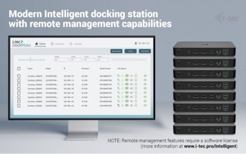 Stacja dokująca USB-C Intelligent Triple Display Docking Station Power Delivery 100W I-tec