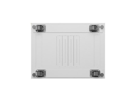 Szafa instalacyjna rack stojąca 19 cali 42U 600x800 drzwi perforowane LCD szara (Flat pack) Lanberg
