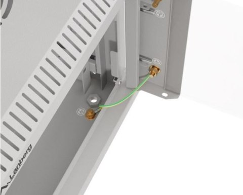 Szafa instalacyjna rack wisząca 10 cali 4U 300x300 szara Lanberg