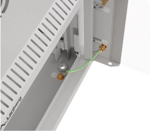 Szafa instalacyjna rack wisząca 10 cali 6U 300x300 szara Lanberg