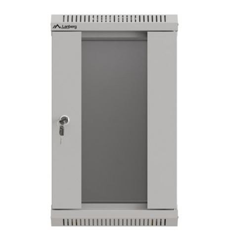 Szafa instalacyjna rack wisząca 10 cali 9U 300x300 szara Lanberg