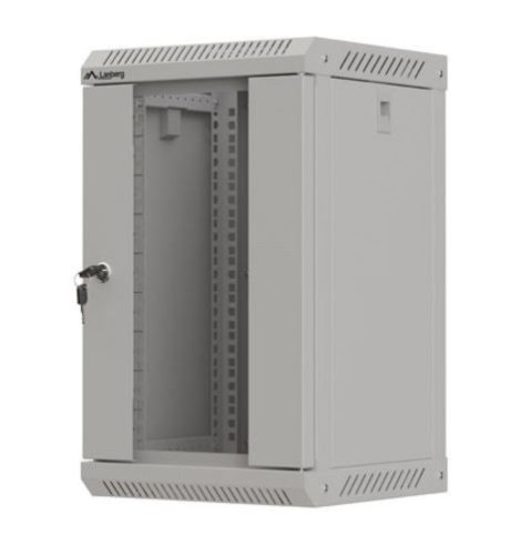 Szafa instalacyjna rack wisząca 10 cali 9U 300x300 szara Lanberg