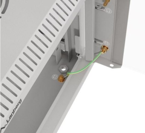 Szafa instalacyjna rack wisząca 10 cali 9U 300x300 szara Lanberg