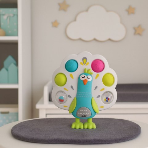 Zabawka Sensoryczna Pop-It Paw Obrotowe Kulki Dźwięk Kolorowy LEAN Toys