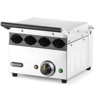 Grill kontaktowy do hot-dogów panini bułek wrapów 1800 W Hendi