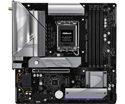 Płyta główna B860M LIVEMIXER WIFI s1 851 4DDR5 mATX ASRock