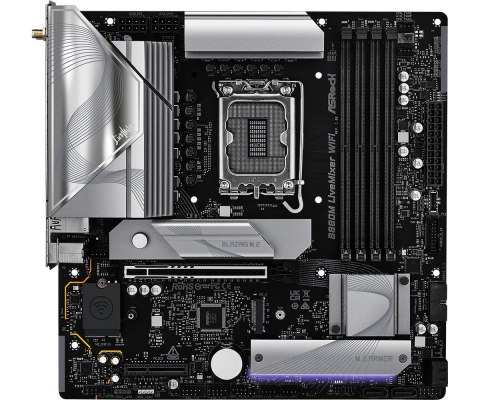 Płyta główna B860M LIVEMIXER WIFI s1 851 4DDR5 mATX ASRock