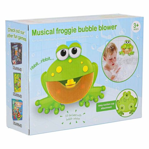 Generator baniek piany zabawka do kąpieli żabka Kik Sp. z o. o. Sp. k.