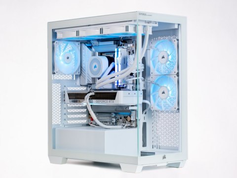 Komputer E-Sport Extreme GZ890T-CR1 Core Ultra 7K/32GB/2TB/RTX 5070 OC/Biały OPTIMUS