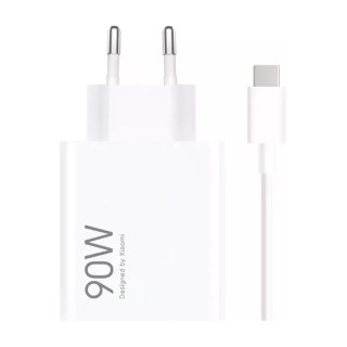 Ładowarka sieciowa Xiaomi HyperCharge Combo USB-A 6.1A 90W z kablem USB-C - biała XIAOMI