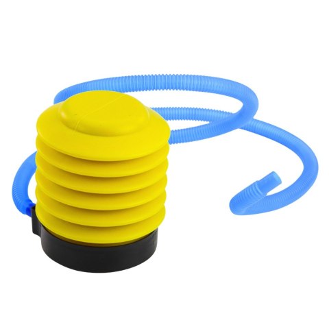 Piłka Do Skakania Rosnąca Pluszowa Rekin Niebieski Pompka 50 cm LEAN Toys