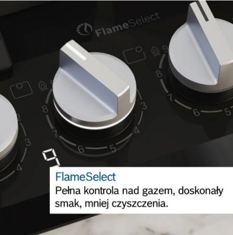 Płyta gazowa PCH6A5I90 Flame Select WOK Bosch