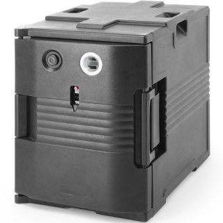 Pojemnik termoizolacyjny cateringowy z podgrzewaniem na pojemniki GN 1/1 200 W Amer Box