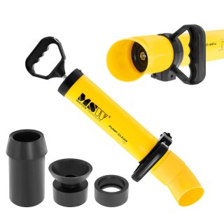 Pompa do udrażniania przepychania odtykania zlewu kanalizacji 100 mm MSW PUMP CLEAN 100 MSW