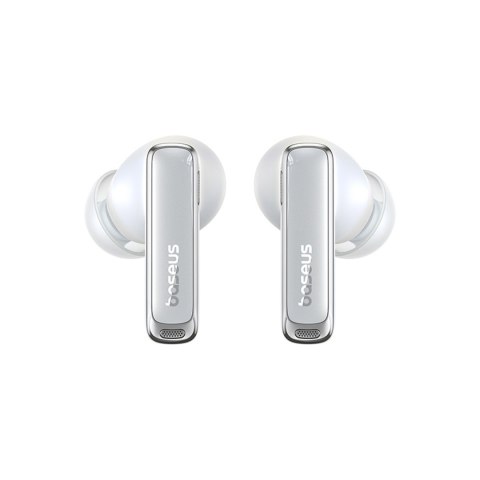 Słuchawki bezprzewodowe z ekranem Bowie M2s Ultra TWS - białe BASEUS