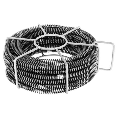 Spirala przepychacz sprężyna do rur hydrauliczna 6 x 2.45 m śr. 16 mm ZESTAW MSW